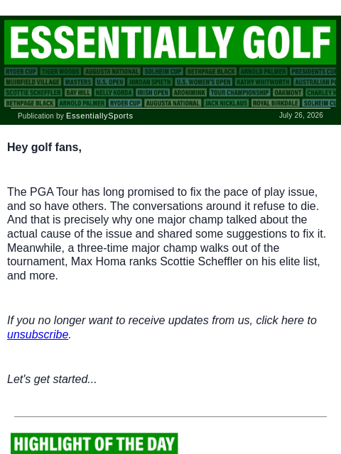 newsbreakexpress newsletter: What’s Eating Ryan Fox? It’s Exactly What You Thin...