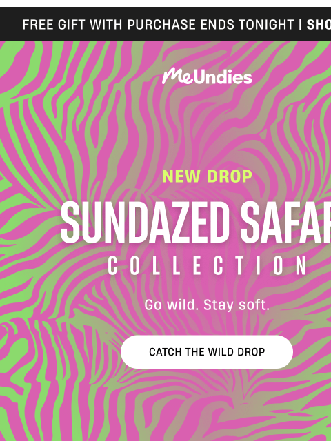 meundies newsletter: NEW: Sundazed Safari Collection