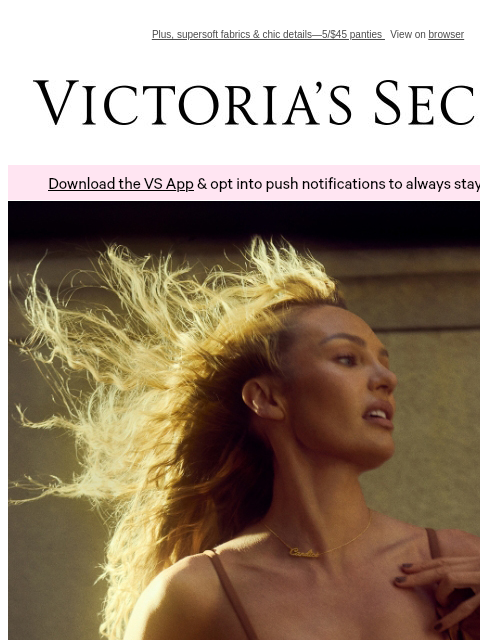 victoriassecret newsletter: NEW from The World's Best Bras