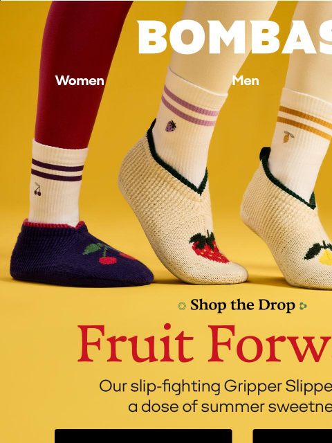bombas newsletter: The New Gripper Slippers You Need