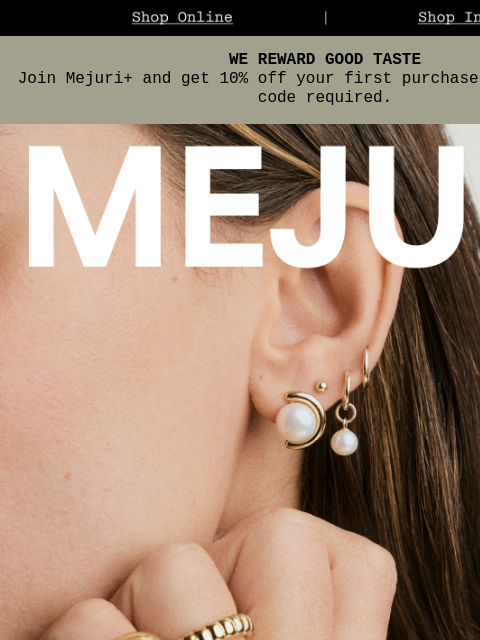mejuri newsletter: Almost Gone