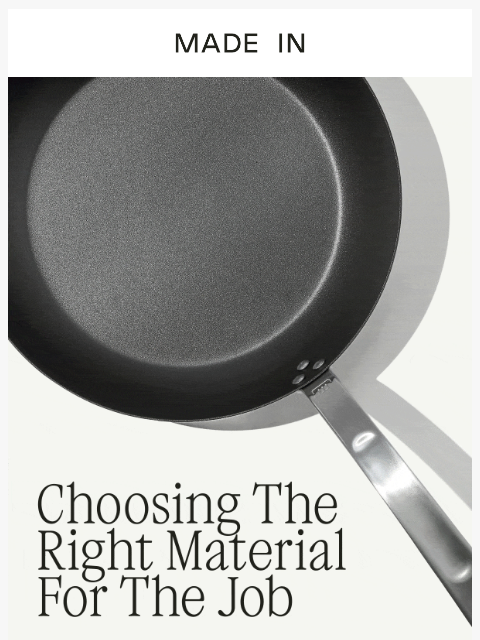 madeincookware newsletter: Which Frying Pan Wins?