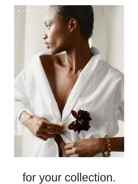 ayr newsletter: THE ART OF DRESSING