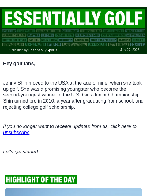 newsbreakexpress newsletter: Koivun, Shin, Herbert: History, Tears, Laughs