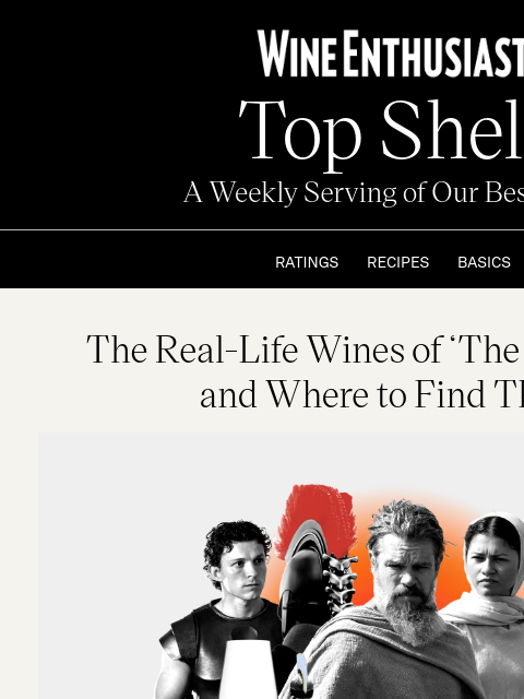 wineenthusiast newsletter: The Real-Life Wines of ‘The Odyssey’—and Where to ...