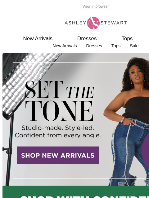 ashleystewart newsletter: EVERY dress your closet needs now 👗