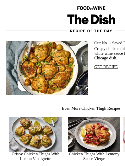 foodandwine newsletter: Our No. 1 Saved Recipe in 2025 (So Far)