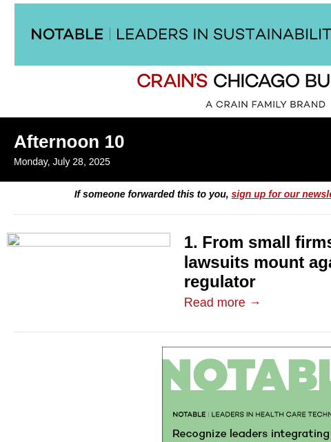 crainalerts newsletter: Lawsuits pile up against Illinois cannabis regulat...