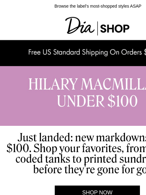 dia newsletter: Trending RN: Hilary MacMillan 👀