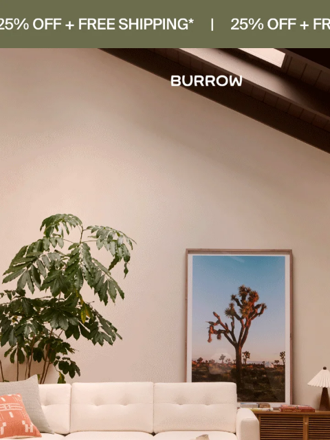 burrow newsletter: Good design travels fast (and FREE)