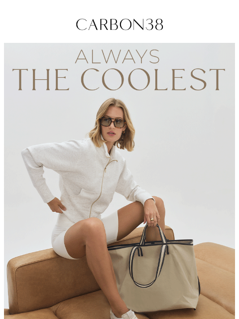 carbon38 newsletter: Sweats in summer?