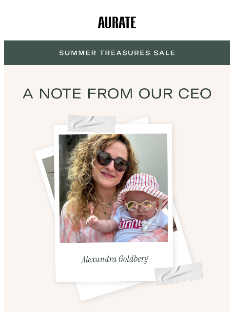 auratenewyork newsletter: CEO OVERRIDE