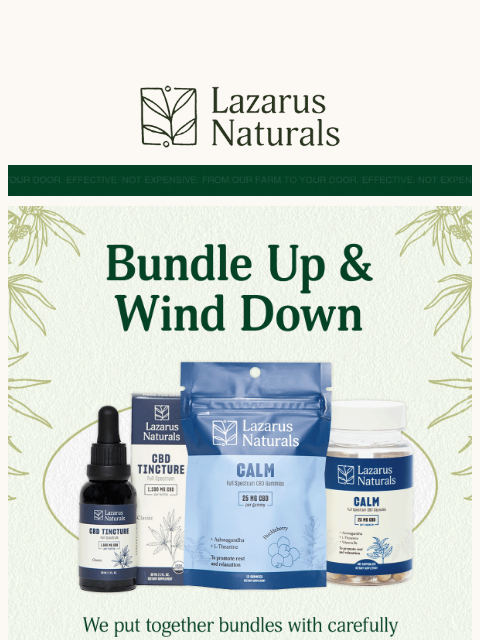 lazarusnaturals newsletter: 🎁 2 Days Only: Extra 5% Off All Bundles!
