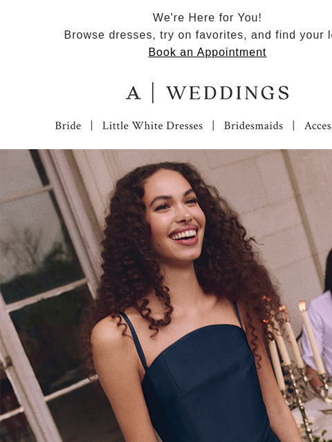 anthropologie newsletter: Something about NEW BLUES 💙