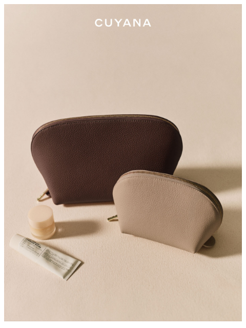 cuyana newsletter: Small Leather Goods