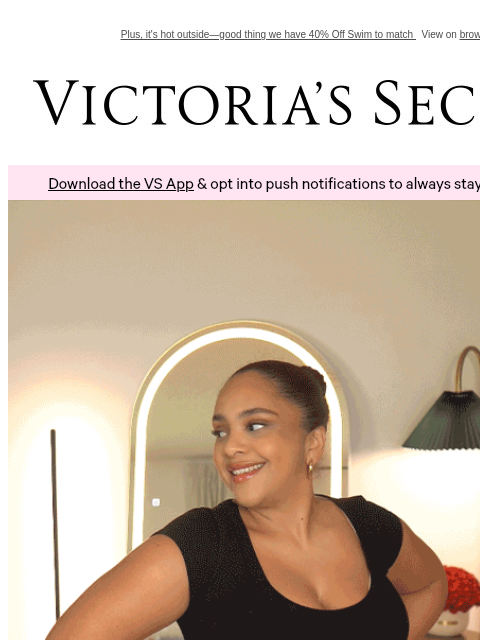 victoriassecret newsletter: As Seen On Everyone: The NEW FlexFactor Bra