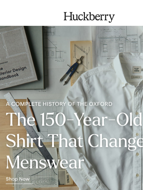 huckberry newsletter: Big in Japan. Now on Huckberry.