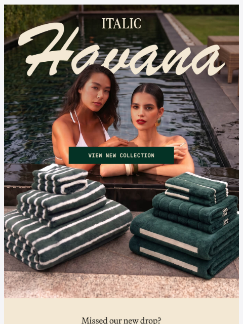 italic newsletter: Don't Miss the Havana Collection