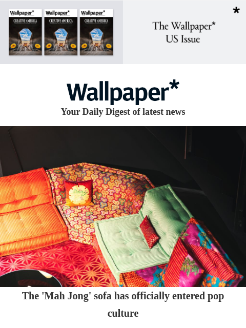 futureplc newsletter: Why Charli XCX wants a 'Mah Jong' sofa