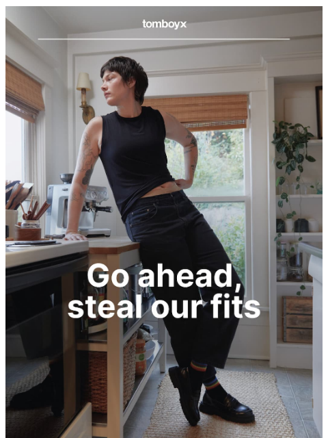 tomboyx newsletter: Flat chest, fire fits: How to style Compression