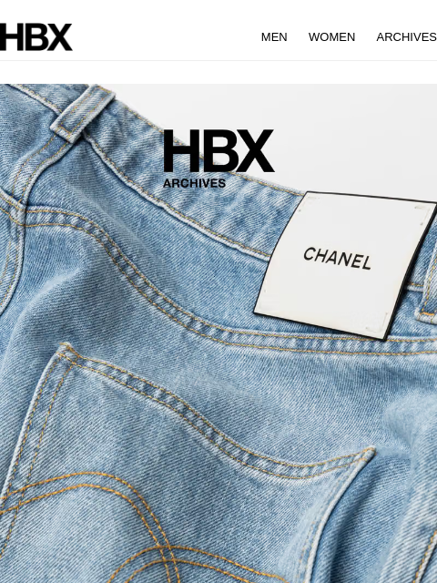 hbx newsletter: HBX Archives Preview: 28 July/9AM EST/9PM HKT Rele...