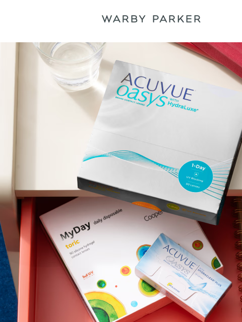 warbyparker newsletter: When was your last eye exam?