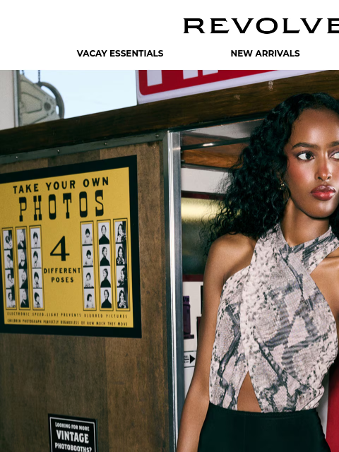 revolve newsletter: (1) New Arrival Reminder