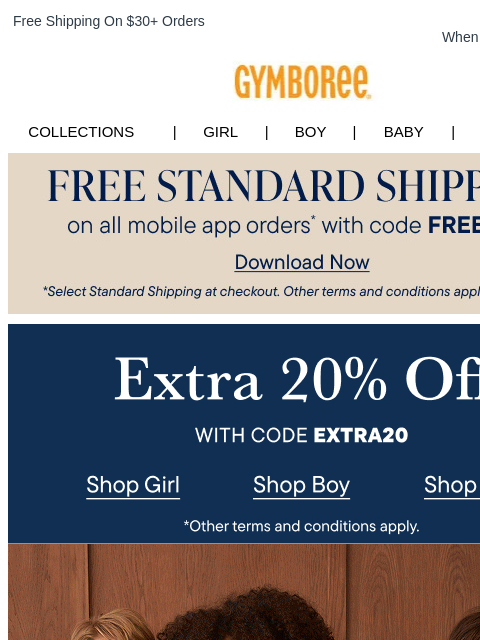 gymboree newsletter: Varsity Looks for Back-to-School + Beyond