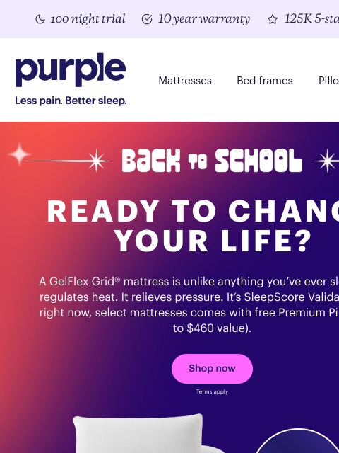 purple newsletter: Just passing through with a limited time offer