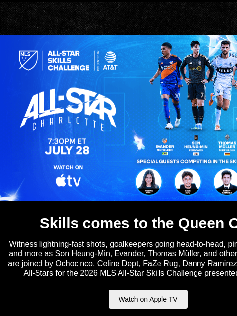 mlssoccer newsletter: The 2026 MLS All-Star Skills Challenge is here!