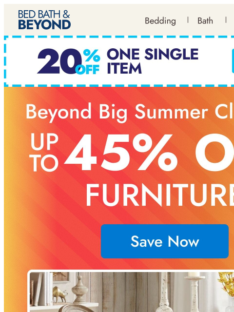 bedbathandbeyond newsletter: Make room for something new