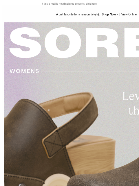 sorel newsletter: The Clog That’s Redefining Quiet Luxury