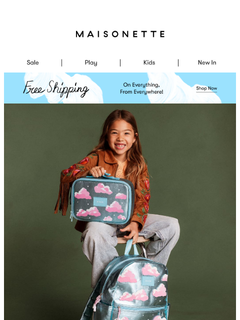 maisonette newsletter: The Back-to-School Edit: 5 Brands to Know