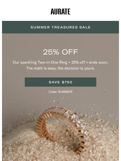 auratenewyork newsletter: BASICALLY 60% OFF
