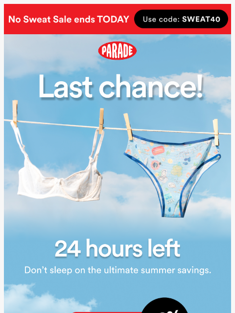 yourparade newsletter: GET IT WHILE IT'S HOT