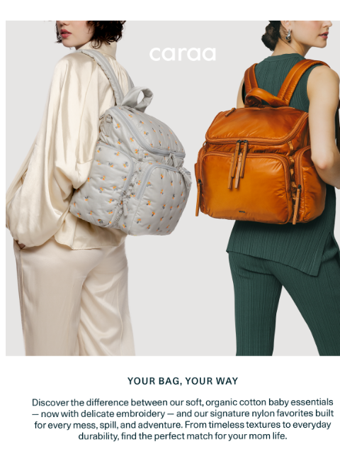caraa newsletter: Which Baby Bag Is Right for You?