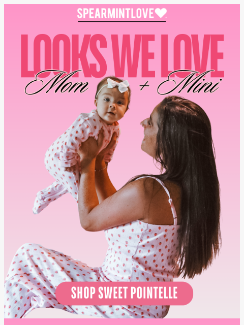 spearmintlove newsletter: Looks We're Loving! 🩷