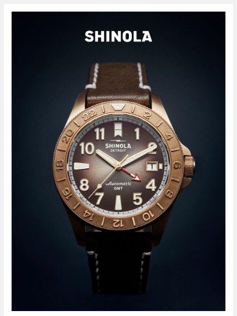 shinola newsletter: Our Most Distinctive Dive Watch