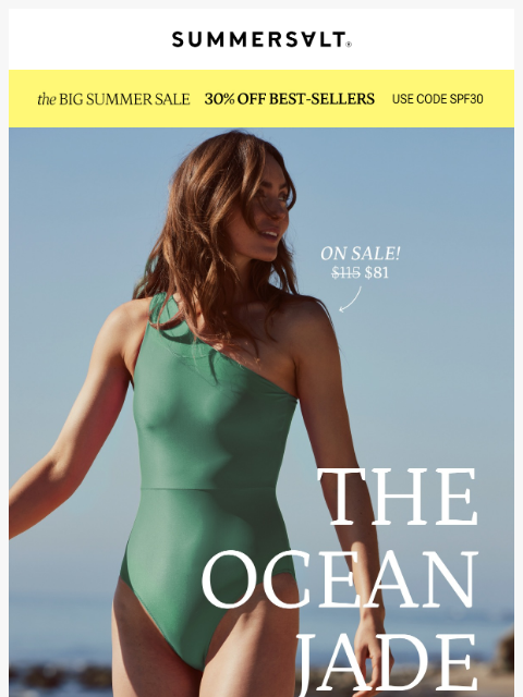 summersalt newsletter: This is so your color