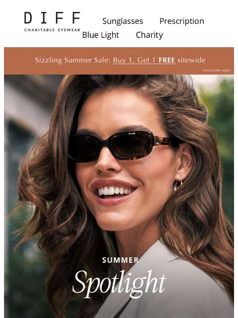 diffeyewear newsletter: NEW In For Summer! ☀️