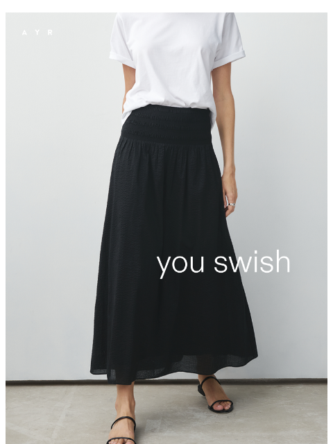 ayr newsletter: what if you just packed this