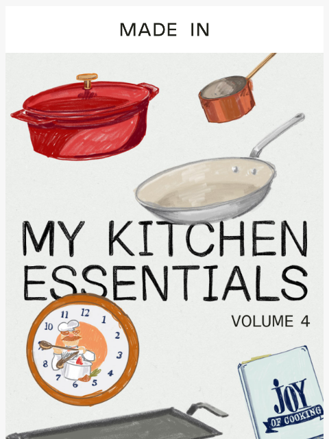 madeincookware newsletter: What Our Culinary Director Cooks With