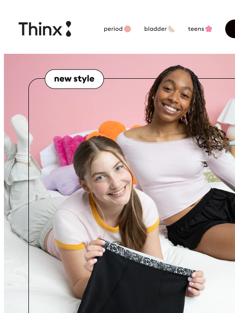 shethinx newsletter: 🦓 Guess what just launched?