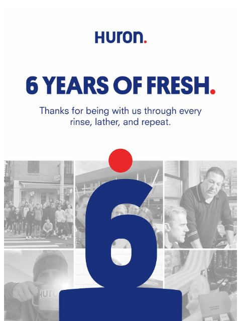 usehuron newsletter: 6 years old. Still looking fresh.