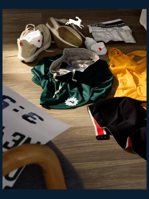 tracksmith newsletter: Our Fall Marathon Gear is Here