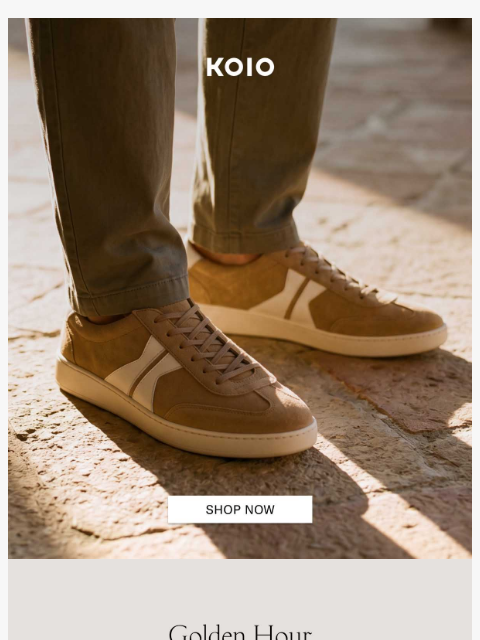 koio newsletter: The Monza in Wheat is Back