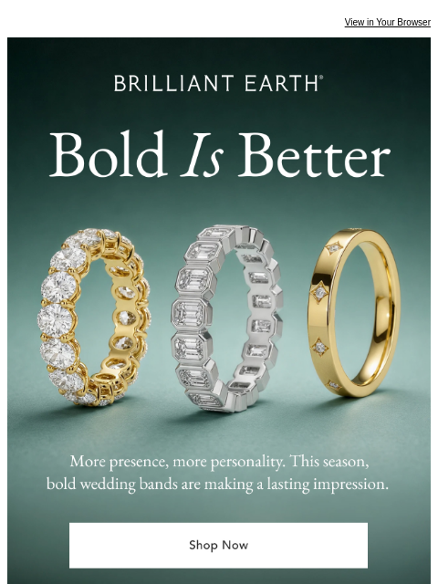 brilliantearth newsletter: Go bold this summer
