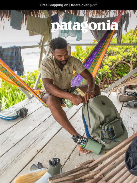 patagonia newsletter: Cool-wearing hot-weather essentials