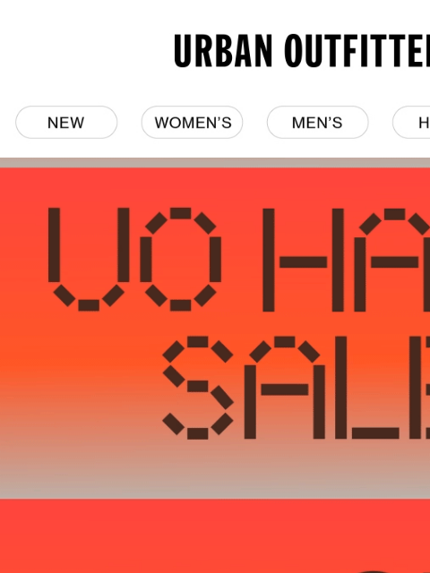 urbanoutfitters newsletter: The UO Haul Sale is Back: 30% Off Online