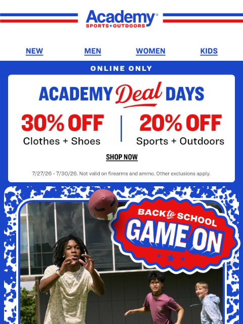 academy newsletter: New Burlebo Styles for Back to School